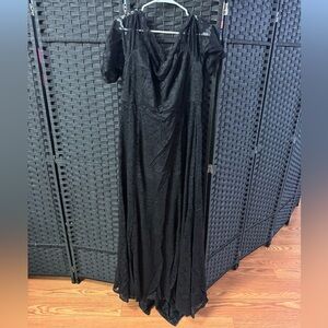 Torrid Black Lace Maxi Dress